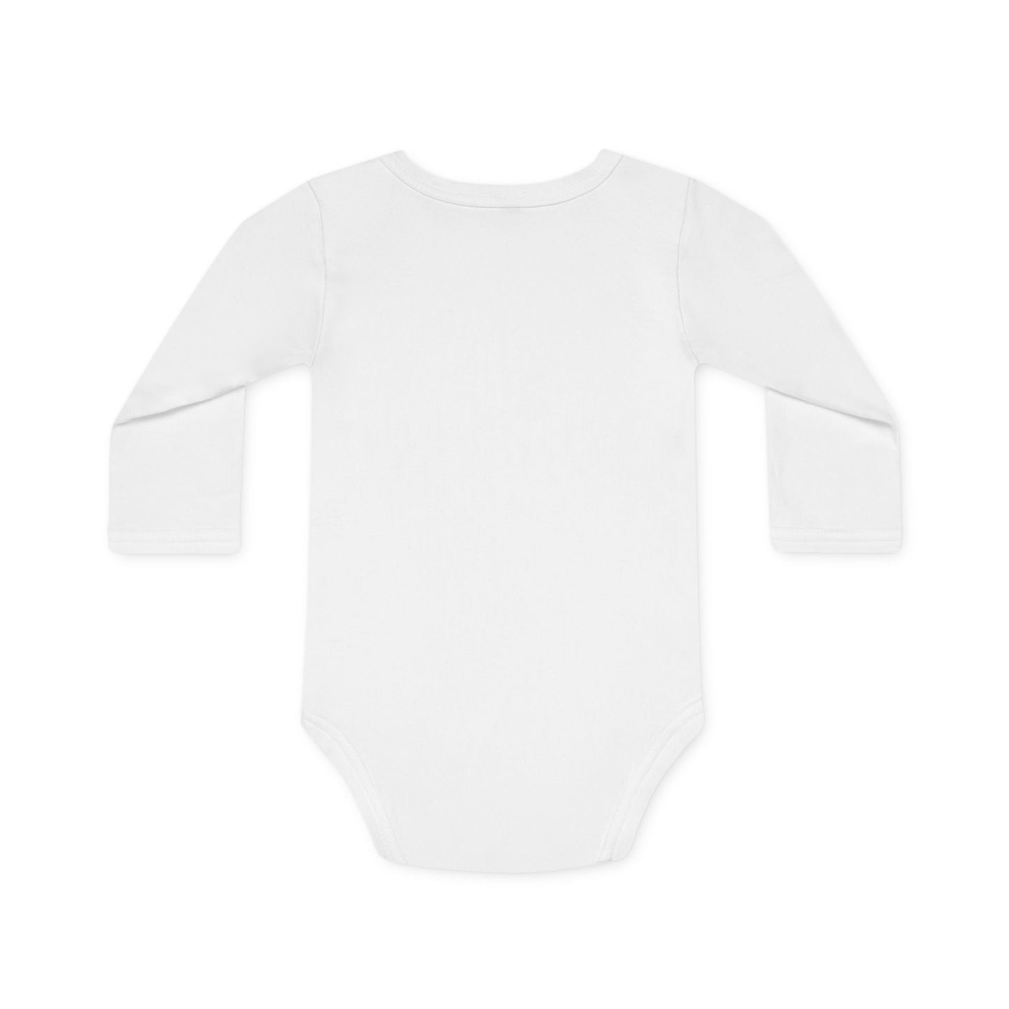 "Best Christmas surprise" Organic baby Bodysuit, long sleeves