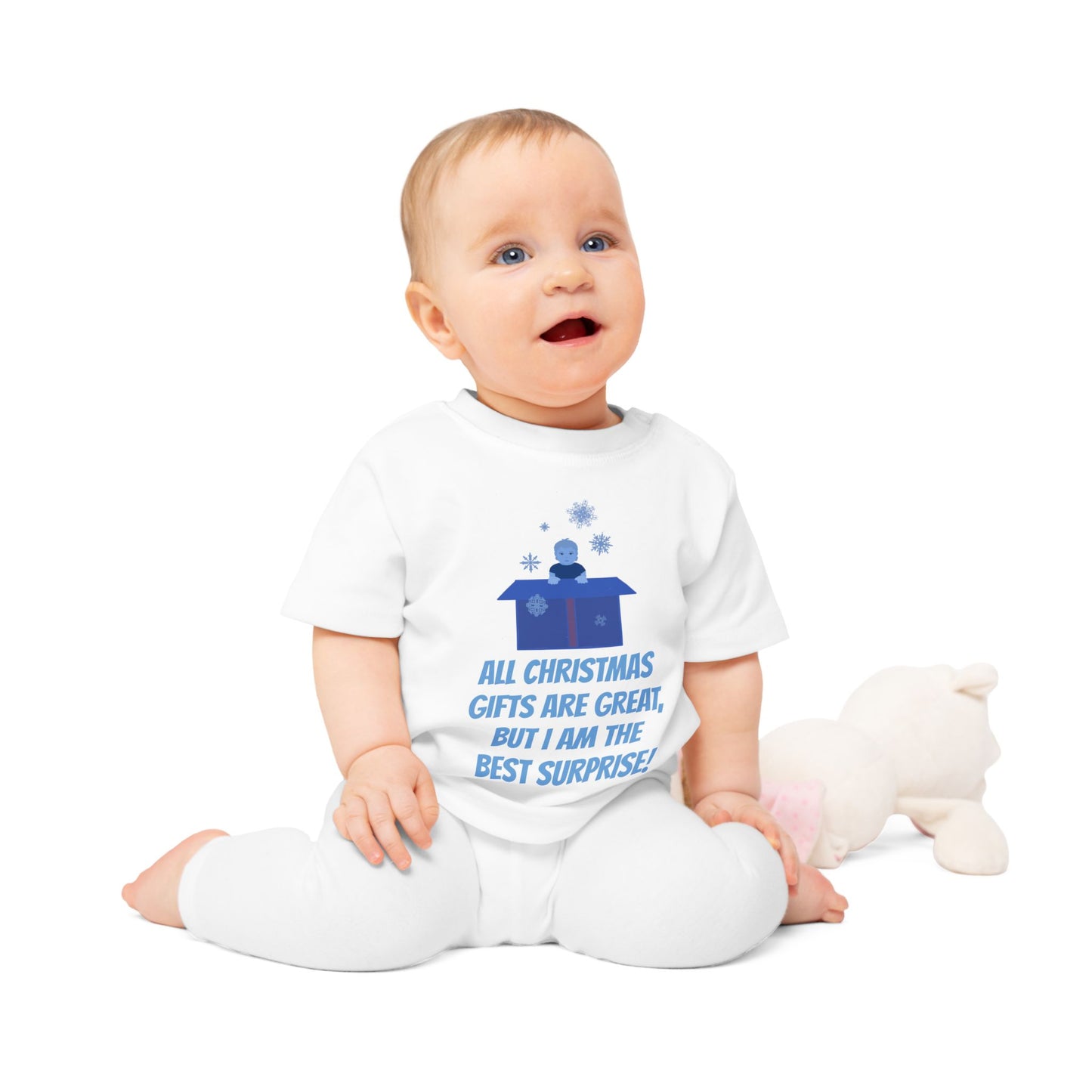 "Best Christmas surprise" Baby T-Shirt