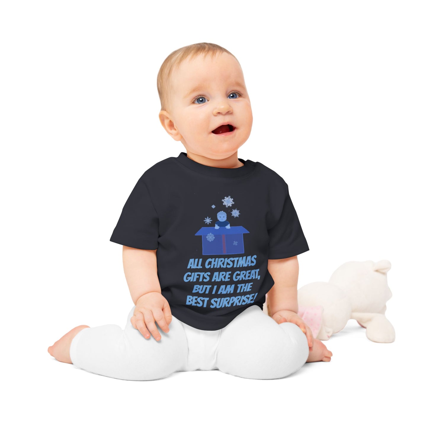 "Best Christmas surprise" Baby T-Shirt