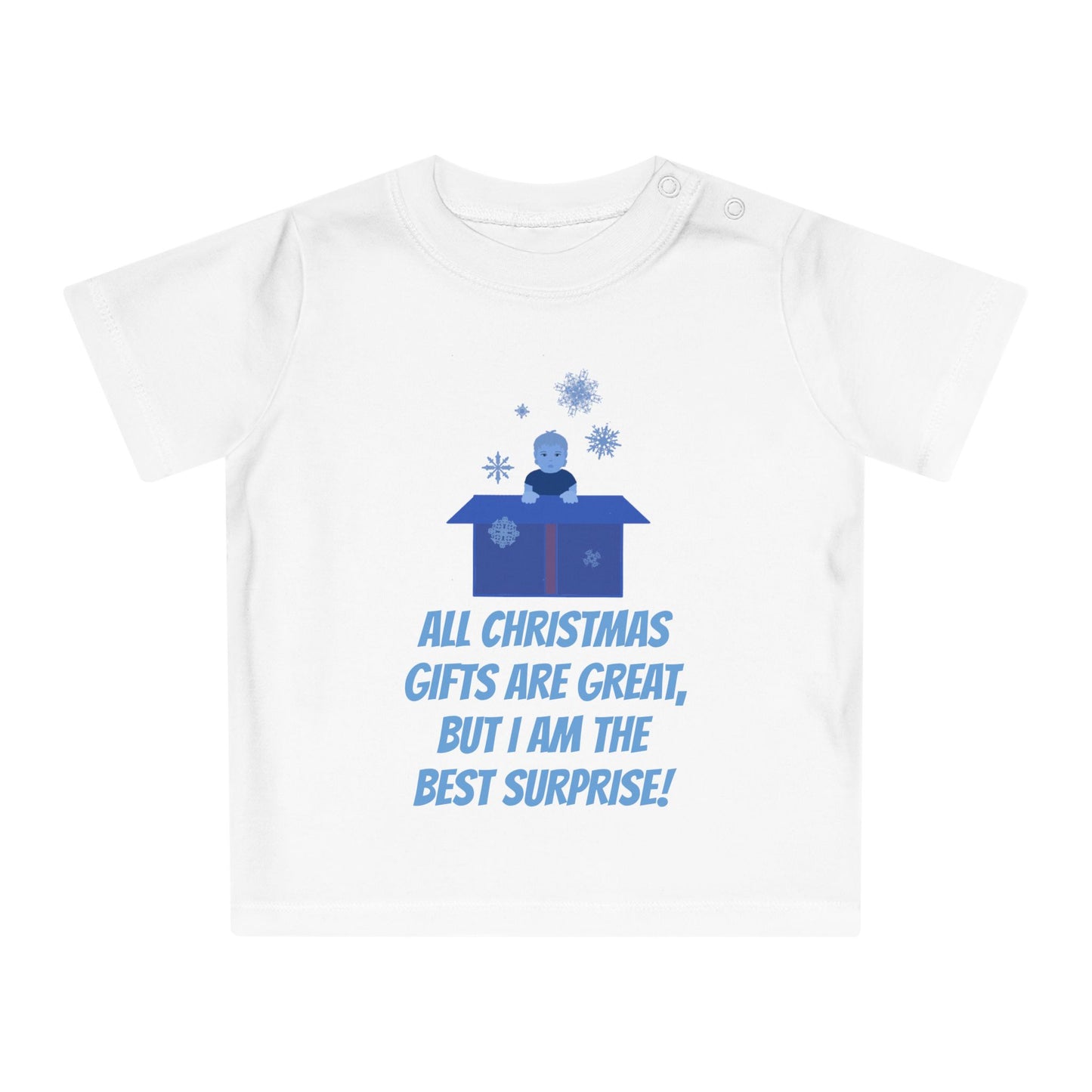 "Best Christmas surprise" Baby T-Shirt