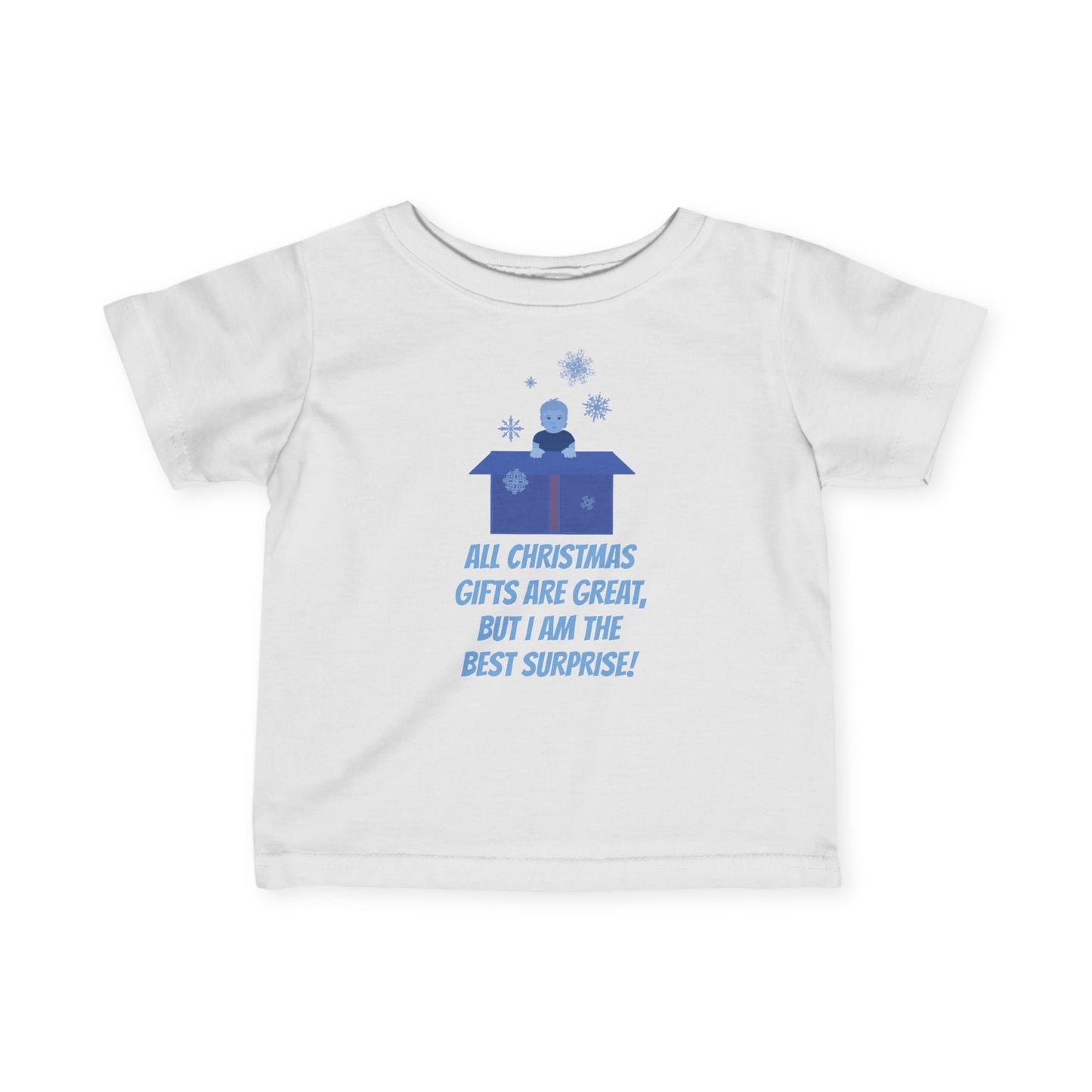 "Best Christmas surprise" Infant Tee